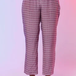 SVA Lilac Printed One Shoulder Sari & Pants -Cheap Drapvera Store 020623sa07 3