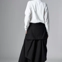 Chola White Curve Placket Shirt 9 Chola White Curve Placket Shirt -Cheap Drapvera Store 03052023ca09 5