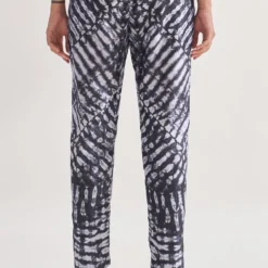 Amrich Black Shiba Handcrafted Shibori Pants -Cheap Drapvera Store 0404amr03 3