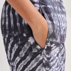 Amrich Black Shiba Handcrafted Shibori Pants -Cheap Drapvera Store 0404amr03 6