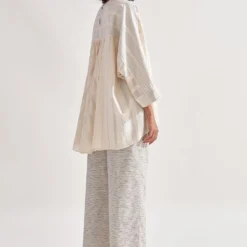 Amrich Ivory Handwoven Dana Shirt -Cheap Drapvera Store 0404amr11 3