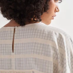 Amrich Ivory Handwoven Dana Shirt -Cheap Drapvera Store 0404amr11 6