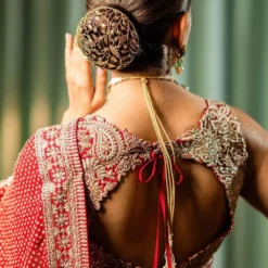 Mrunalini Rao Advika Zardosi Embroidered Blouse -Cheap Drapvera Store 051323mr02 4