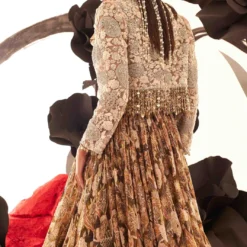 Bhumika Sharma Floral Printed Jacket Set -Cheap Drapvera Store 11123bs17 4