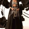 Bhumika Sharma Black Paisley Lehenga Set