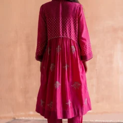 Swatti Kapoor Rani Pink Handblock Printed Pants 7 Swatti Kapoor Rani Pink Handblock Printed Pants -Cheap Drapvera Store 13623sk44 4