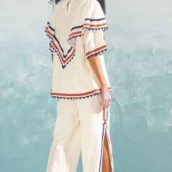 Ikai Nile High Slit Pants -Cheap Drapvera Store 1411ik14 5