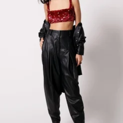 431-88 By Shweta Kapur Fuchsia Rose Blouse -Cheap Drapvera Store 1411sk12 4 1