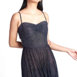 Sharnita Nandwana Hand Embellished Strappy Midi Dress -Cheap Drapvera Store 144sn11 3