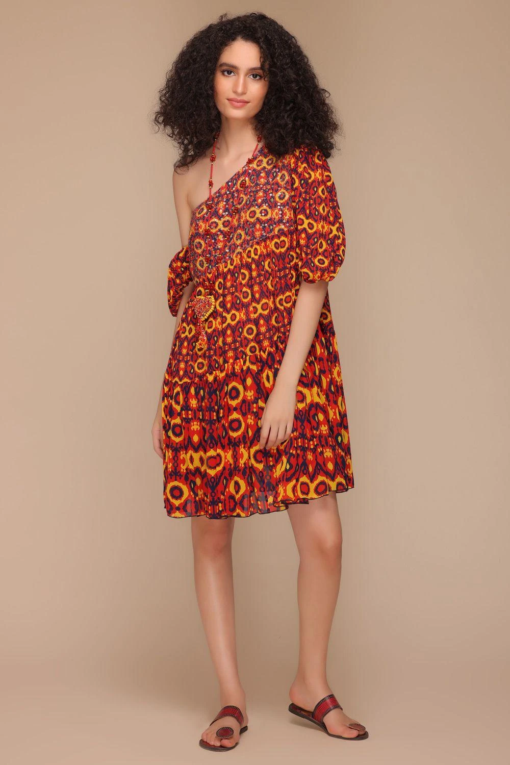 Payal Jain Tiffany Printed Dress 1 Payal Jain Tiffany Printed Dress