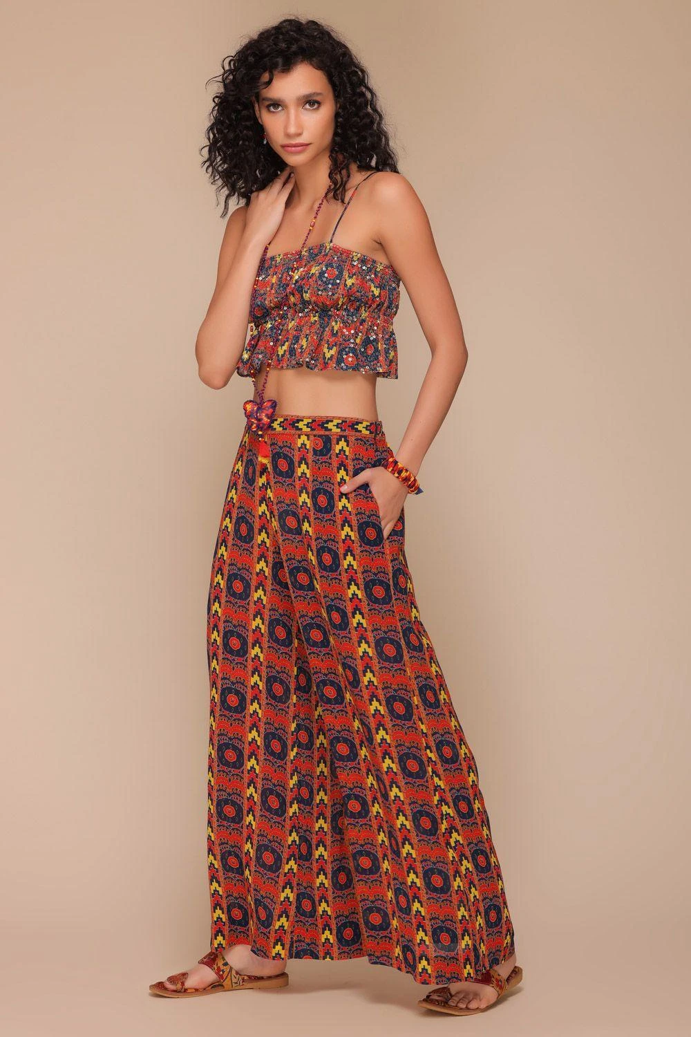 Payal Jain Sequin Embellished Crop Top 2 Payal Jain Sequin Embellished Crop Top - Image 2