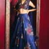 Ridhi Mehra Navy Embellished Lehenga Set