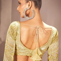 Ritika Mirchandani Olive Gold Ilay Embellished Lehenga Set -Cheap Drapvera Store 15523rm32 4