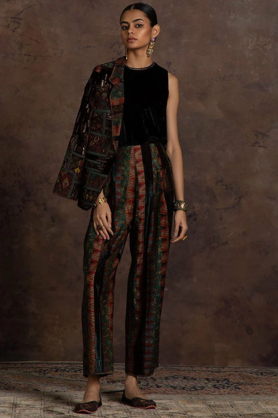 Sunira Designs Rushaan Katran Textured Pant 2 Sunira Designs Rushaan Katran Textured Pant - Image 2