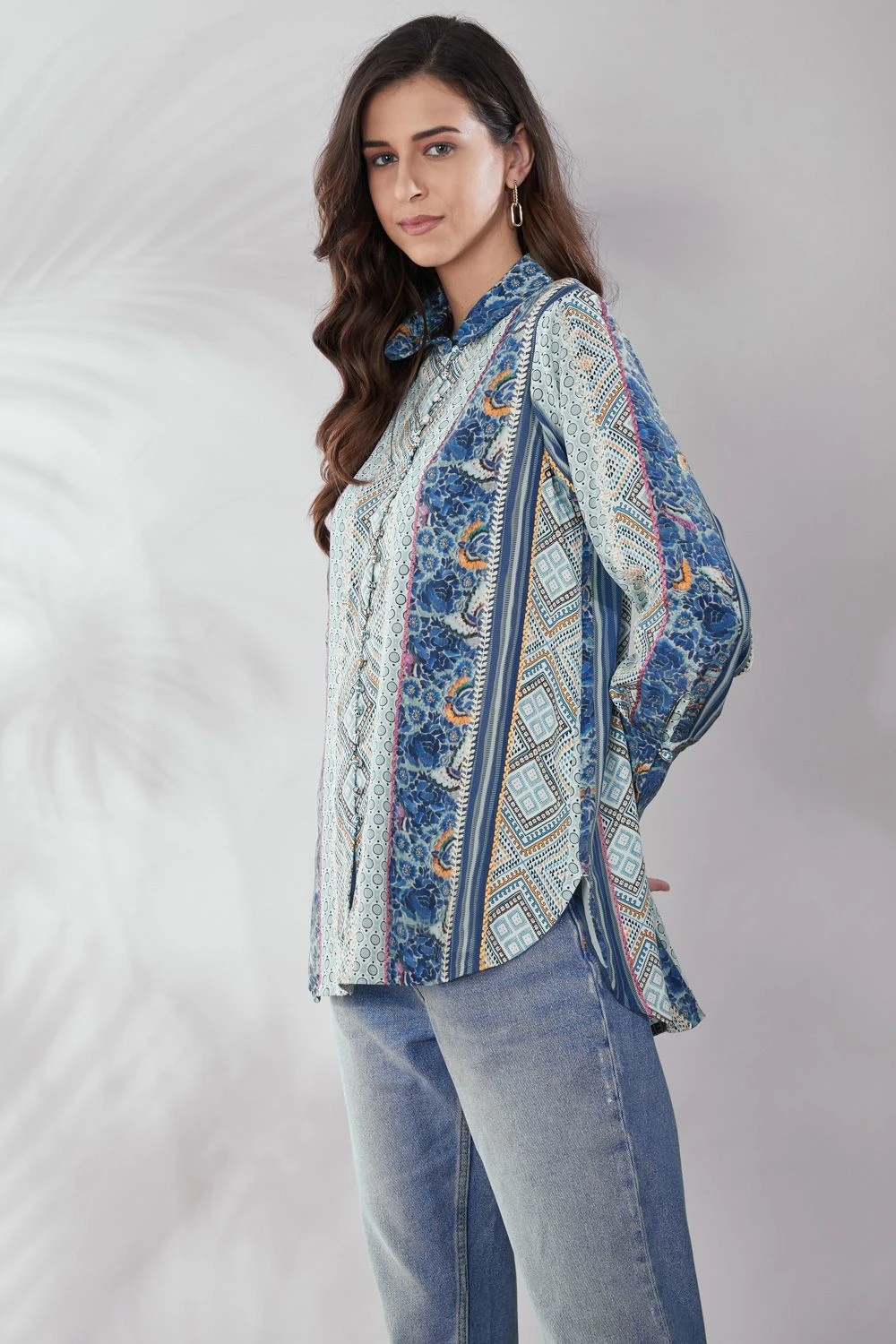 PATINE Brooke Patchwork Embroidered Shirt 3 PATINE Brooke Patchwork Embroidered Shirt - Image 3