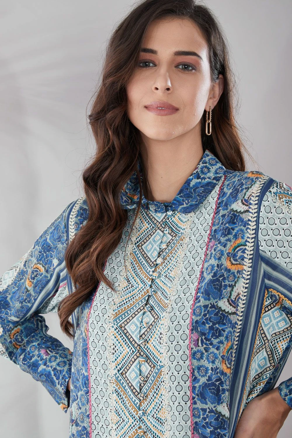 PATINE Brooke Patchwork Embroidered Shirt 4 PATINE Brooke Patchwork Embroidered Shirt - Image 4