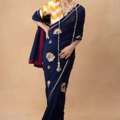 Kshitij Jalori Mustard Striped Blouse 8 Kshitij Jalori Mustard Striped Blouse -Cheap Drapvera Store 171023bs38 3