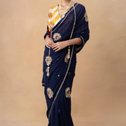 Kshitij Jalori Mustard Striped Blouse 10 Kshitij Jalori Mustard Striped Blouse -Cheap Drapvera Store 171023bs38 5