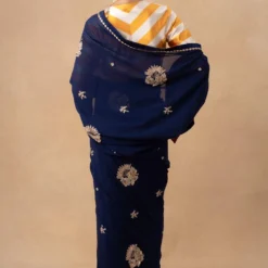 Kshitij Jalori Mustard Striped Blouse 11 Kshitij Jalori Mustard Striped Blouse -Cheap Drapvera Store 171023bs38 6