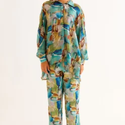 NORN Brushstroke Printed Pac Shirt