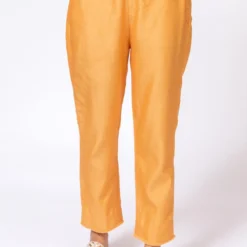 Chandrima Yellow Chanderi Pants -Cheap Drapvera Store 182chnd14 2 1