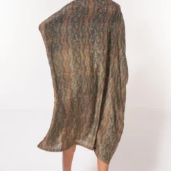 Divya Sheth Grey Hand-block Printed Kaftan -Cheap Drapvera Store 184dy16 5