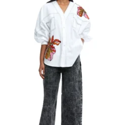 Kanika Goyal Label Renee Hand Embellished Shirt