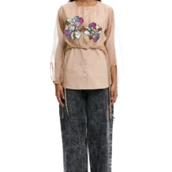 Kanika Goyal Label Ayla Hand Embellished Shirt
