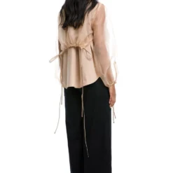 Kanika Goyal Label Ayla Hand Embellished Shirt -Cheap Drapvera Store 1923kgl13 4