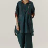 Sunira Designs Green Mool Ijar Pants