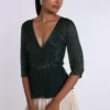 Sharnita Nandwana Green Kate Top