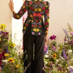 Chandrima Black Threadwork Pants -Cheap Drapvera Store 20032023ca40 3