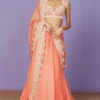 Anushree Reddy Coral Maryul Lehenga Set