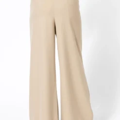 Bodice Ecru High Waisted Pants -Cheap Drapvera Store 2111bo17 4