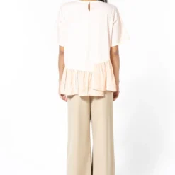 Bodice Ecru High Waisted Pants -Cheap Drapvera Store 2111bo17 5