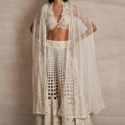 Varun Nidhika Bunnai Garden Lehenga Set