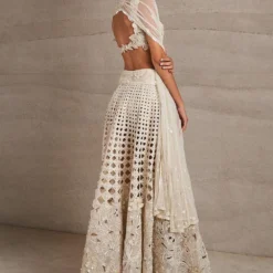 Varun Nidhika Bunnai Garden Lehenga Set -Cheap Drapvera Store 22923vn2 4