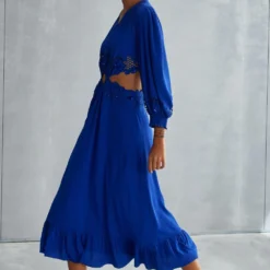 Namrata Joshipura Vervain Waist Cut Out Dress 8 Namrata Joshipura Vervain Waist Cut Out Dress -Cheap Drapvera Store 25723nj11 3