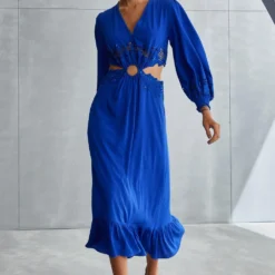 Namrata Joshipura Vervain Waist Cut Out Dress 9 Namrata Joshipura Vervain Waist Cut Out Dress -Cheap Drapvera Store 25723nj11 4