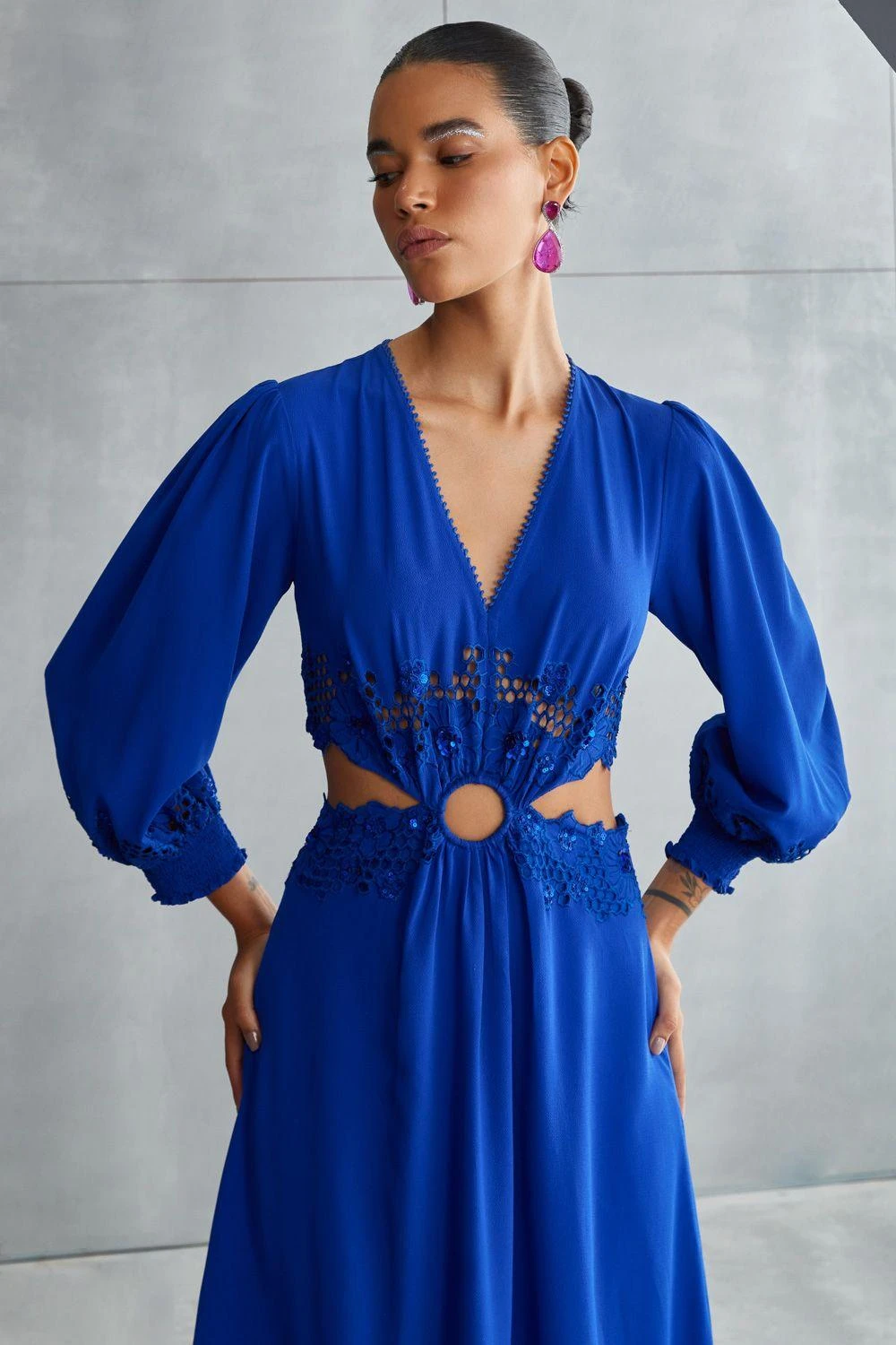 Namrata Joshipura Vervain Waist Cut Out Dress 5 Namrata Joshipura Vervain Waist Cut Out Dress - Image 5