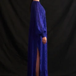 Amrich Suf Hand Embellished Maxi Dress In Blue -Cheap Drapvera Store 25923aml21 3