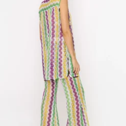 Rara Avis Purple Sheer Cover Up Top -Cheap Drapvera Store 25ra80 4