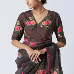 Nadiya Paar Rose Chintz Blouse