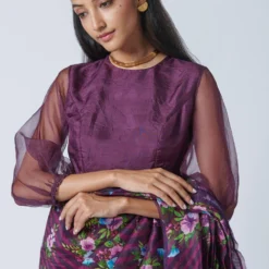Nadiya Paar Purple Mist Blouse