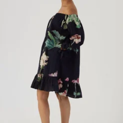 YAM Juliet Black Off Shoulder Dress 7 YAM Juliet Black Off Shoulder Dress -Cheap Drapvera Store 26623yam25 3