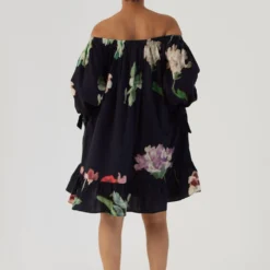 YAM Juliet Black Off Shoulder Dress 9 YAM Juliet Black Off Shoulder Dress -Cheap Drapvera Store 26623yam25 5