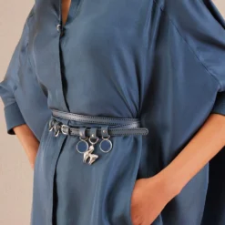 AMPM Aria Serene Blue Silk Shirt Dress 6 AMPM Aria Serene Blue Silk Shirt Dress -Cheap Drapvera Store 271223am40 3
