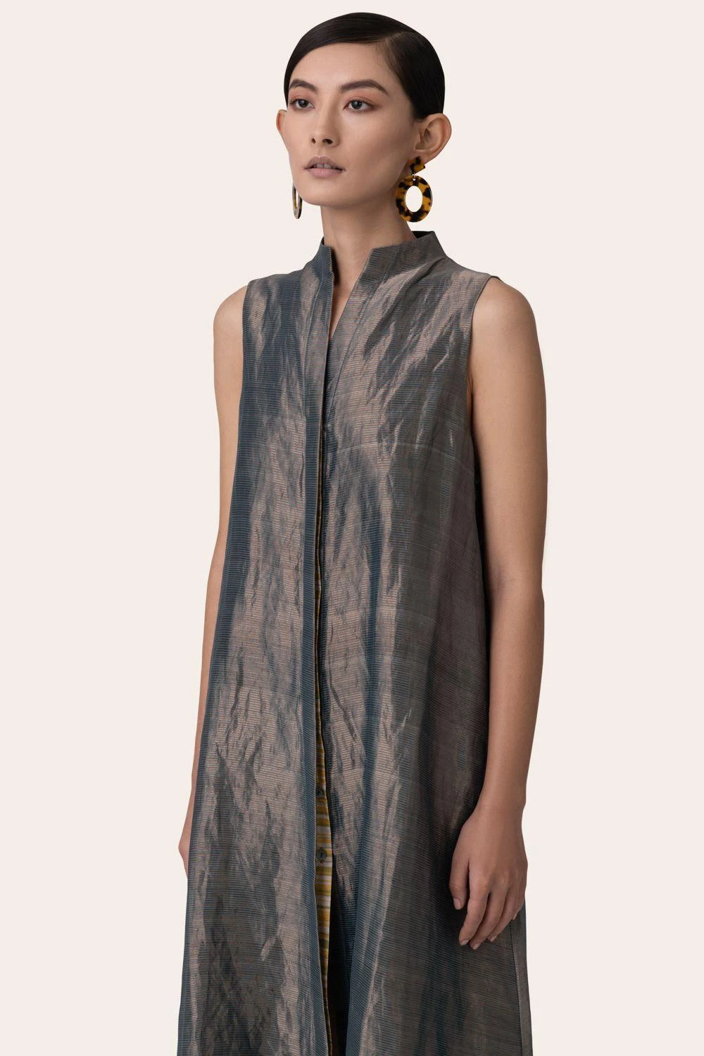 November Noon Jasmine Bloom Front Open Dress 4 November Noon Jasmine Bloom Front Open Dress - Image 4