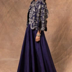 Jayanti Reddy Purple Lehenga Set With Embroidered Cape 8 Jayanti Reddy Purple Lehenga Set With Embroidered Cape -Cheap Drapvera Store 283jr31 3