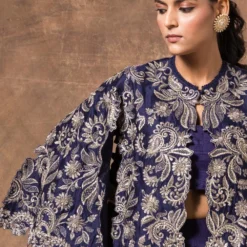 Jayanti Reddy Purple Lehenga Set With Embroidered Cape 9 Jayanti Reddy Purple Lehenga Set With Embroidered Cape -Cheap Drapvera Store 283jr31 4